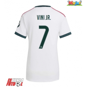 Real Madrid Vinicius Junior #7 Primera Equipación Mujer 2026-27 Manga Corta